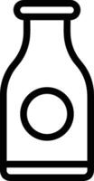 Flasche trinken Symbol Symbol Bild. Illustration von das trinken Wasser Flasche Glas Design Bild vektor