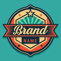 logotyp emblem årgång för din varumärke identitet, klassisk och retro vektor