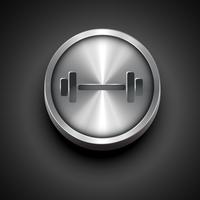 Fitnessstudio-Symbol vektor