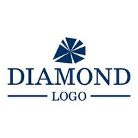 Diamant Logo Schmuck Symbol vektor