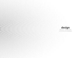 abstrakt Kreis Halbton schwarz Hintergrund. Gradient retro Linie Muster Design. einfarbig Grafik. Kreis zum Klang Welle. Illustration vektor