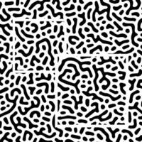 abstrakt svart turing mönster design bakground Bra för tapet, omslag, affisch vektor