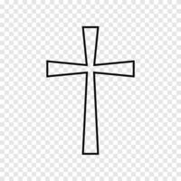 Religion Kreuz Symbol vektor