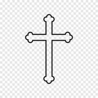 Religion Kreuz Symbol vektor