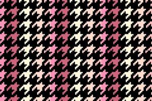 nahtlos Pixel Kunst Muster, Liebe Konzept. Design zum Verpackung Papier, Stoff Muster, Hintergrund, Karte, Gutscheine, Banner. vektor
