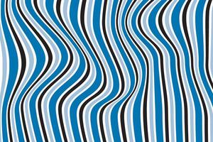 enkel abstrakt svart, blå himmel Färg vertikal linje vågig mönster blå vågor i en sömlös mönster vektor