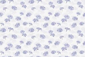 pastell blå sömlös mönster med abstrakt former blommig. kreativ enkel ditsy blommor utskrift på en ljus bakgrund. hand teckning skiss. mall för mönster, tyg, textilier vektor