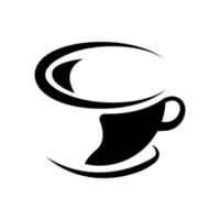 Kaffeetasse-Symbol. Designvorlagenvektor vektor