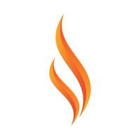 Flamme Feuer Symbol Logo Vorlage vektor