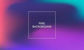 Pixel Gradient Textur abstrakt Hintergrund mit bunt Farbe, Pastell- vektor