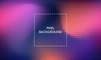 Pixel Gradient Textur abstrakt Hintergrund mit bunt Farbe, Pastell- vektor