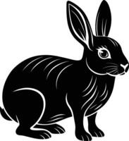 Hase Silhouette Illustration Design vektor