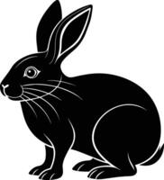 Hase Silhouette Illustration Design vektor