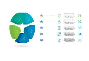 3d Infografik Pyramide, oder Vergleich Diagramm mit 5 bunt schweben Lagen. das Konzept von Ebenen oder Stufen von ein Geschäft Projekt. realistisch Infografik Design Vorlage. vektor