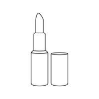 Lippenstift-Icon-Design vektor