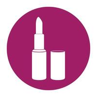 Lippenstift-Icon-Design vektor