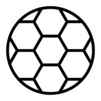 Symbol für die Fußballlinie vektor