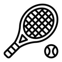 Symbol für die Tennislinie vektor