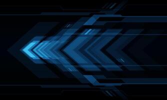 abstrakt blå pil hastighet teknologi dynamisk geometrisk design modern trogen kreativ vektor