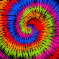 abstrakt Hintergrund mit ein Regenbogen farbig Krawatte Farbstoff Muster vektor