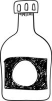 Flasche trinken Symbol Symbol Bild. Illustration von das trinken Wasser Flasche Glas Design Bild vektor