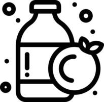 Flasche trinken Symbol Symbol Bild. Illustration von das trinken Wasser Flasche Glas Design Bild vektor