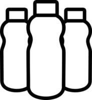 Flasche trinken Symbol Symbol Bild. Illustration von das trinken Wasser Flasche Glas Design Bild vektor