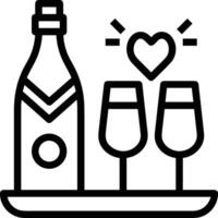 Flasche trinken Symbol Symbol Bild. Illustration von das trinken Wasser Flasche Glas Design Bild vektor