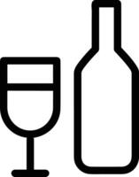 Flasche trinken Symbol Symbol Bild. Illustration von das trinken Wasser Flasche Glas Design Bild vektor