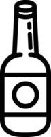 Flasche trinken Symbol Symbol Bild. Illustration von das trinken Wasser Flasche Glas Design Bild vektor