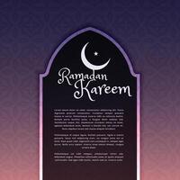 moské dörr islamic ramadan festival vektor