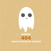 404-Fehler, die Seite wurde mit Ghost nicht gefunden