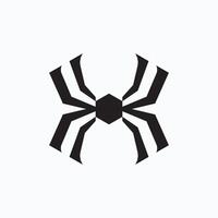 Spinne Logo Vorlage und Symbol vektor