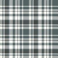 Tartan nahtlos Muster. Gingham Muster nahtlos Tartan Illustration einstellen zum Schal, Decke, andere modern Frühling Sommer- Herbst Winter Urlaub Stoff drucken. vektor