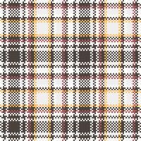 Plaid Muster nahtlos. traditionell schottisch kariert Hintergrund. nahtlos Tartan Illustration einstellen zum Schal, Decke, andere modern Frühling Sommer- Herbst Winter Urlaub Stoff drucken. vektor