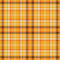 Plaid Muster nahtlos. schottisch Plaid, nahtlos Tartan Illustration einstellen zum Schal, Decke, andere modern Frühling Sommer- Herbst Winter Urlaub Stoff drucken. vektor