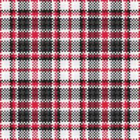 kariert Muster nahtlos. schottisch Plaid, nahtlos Tartan Illustration einstellen zum Schal, Decke, andere modern Frühling Sommer- Herbst Winter Urlaub Stoff drucken. vektor