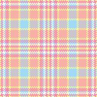 Plaid Muster nahtlos. Tartan Plaid nahtlos Muster. Vorlage zum Design Ornament. nahtlos Stoff Textur. vektor