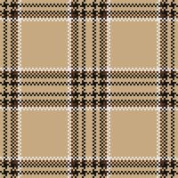 kariert Muster nahtlos. Schachbrett Muster nahtlos Tartan Illustration einstellen zum Schal, Decke, andere modern Frühling Sommer- Herbst Winter Urlaub Stoff drucken. vektor