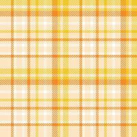 Tartan Muster nahtlos. Pastell- klassisch Plaid Tartan Vorlage zum Design Ornament. nahtlos Stoff Textur. vektor