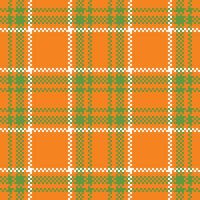 Tartan Plaid Muster nahtlos. Plaid Muster nahtlos. zum Schal, Kleid, Rock, andere modern Frühling Herbst Winter Mode Textil- Design. vektor