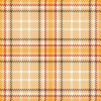 Tartan Plaid Muster nahtlos. klassisch Plaid Schottenstoff. Vorlage zum Design Ornament. nahtlos Stoff Textur. Illustration vektor