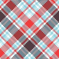 schottisch Tartan nahtlos Muster. Schachbrett Muster Vorlage zum Design Ornament. nahtlos Stoff Textur. vektor