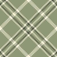 Tartan Muster nahtlos. traditionell schottisch kariert Hintergrund. Vorlage zum Design Ornament. nahtlos Stoff Textur. vektor