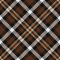 kariert Muster nahtlos. Schachbrett Muster nahtlos Tartan Illustration einstellen zum Schal, Decke, andere modern Frühling Sommer- Herbst Winter Urlaub Stoff drucken. vektor