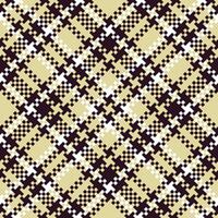 Plaid Muster nahtlos. schottisch Tartan Muster Vorlage zum Design Ornament. nahtlos Stoff Textur. vektor