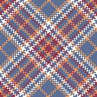 Tartan nahtlos Muster. Tartan Plaid nahtlos Muster. Vorlage zum Design Ornament. nahtlos Stoff Textur. vektor