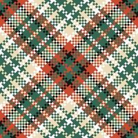 kariert Muster nahtlos. Tartan Plaid nahtlos Muster. Vorlage zum Design Ornament. nahtlos Stoff Textur. vektor