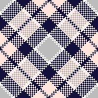 Plaid Muster nahtlos. Tartan Plaid nahtlos Muster. Vorlage zum Design Ornament. nahtlos Stoff Textur. vektor