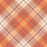 schottisch Tartan nahtlos Muster. schottisch Plaid, Vorlage zum Design Ornament. nahtlos Stoff Textur. vektor